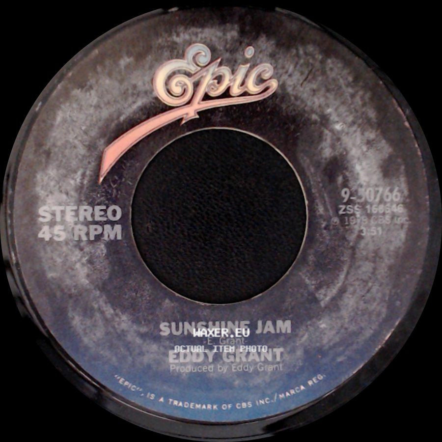 Eddy Grant - Walking On Sunshine / Sunshine Jam side B