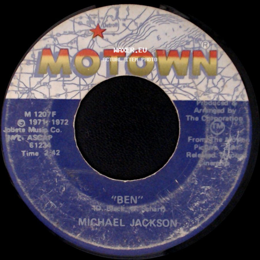Michael Jackson - You Can Cry On My Shoulder / Ben side B
