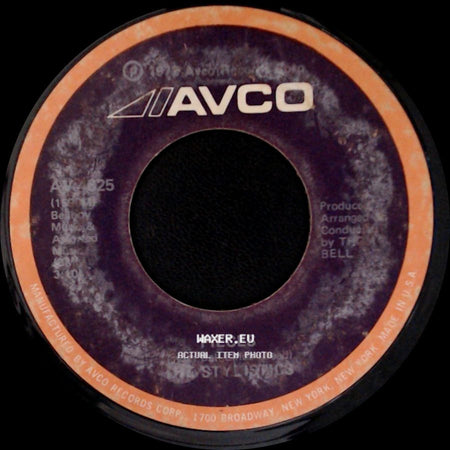 The Stylistics / Rusty Lyons - Rockin' Roll Baby / Pieces side B