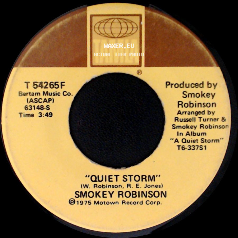 Smokey Robinson - Asleep On My Love / Quiet Storm side B