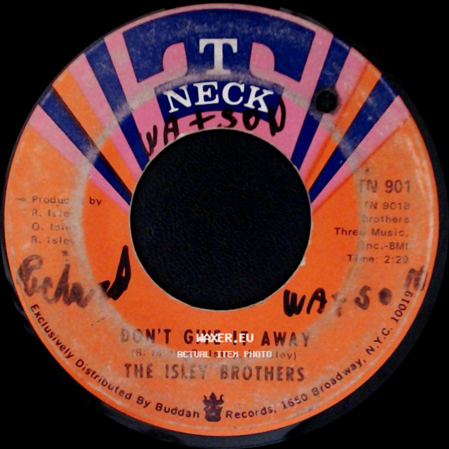 The Isley Brothers - Don't Give It Away / It's Your Thing side A