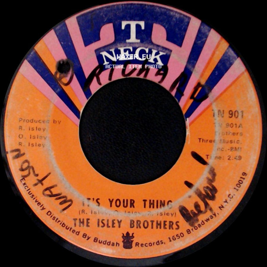 The Isley Brothers - Don't Give It Away / It's Your Thing side B