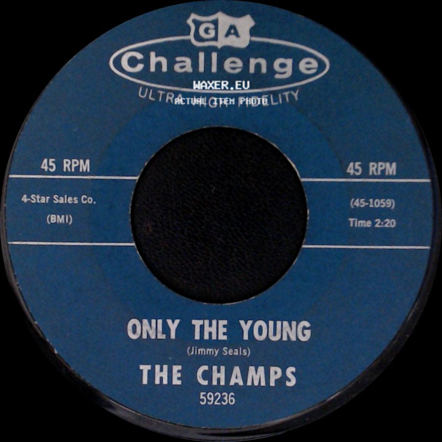 The Champs - Switzerland / Only The Young side B