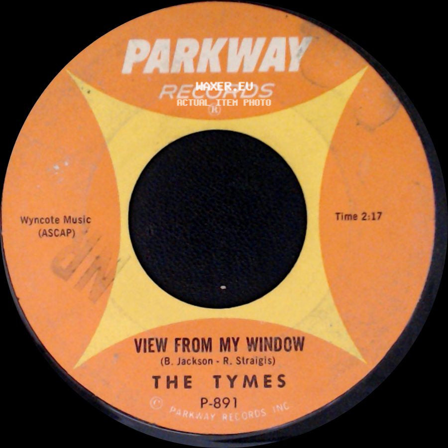 The Tymes - View From My Window / Somewhere side A