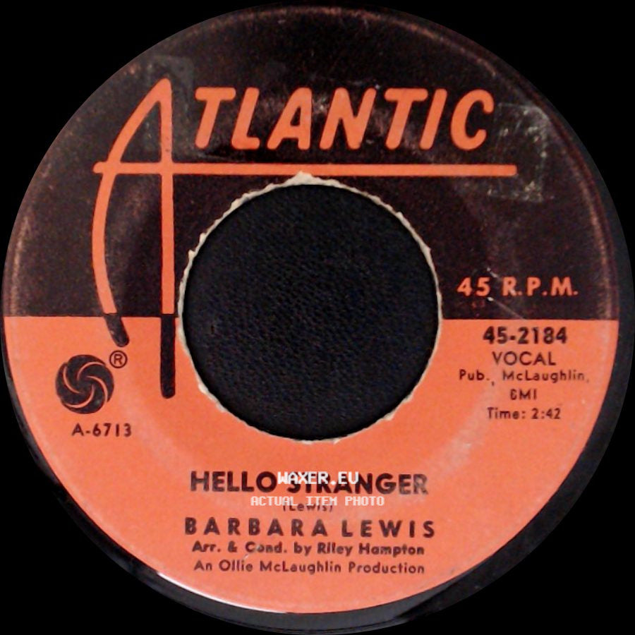 Barbara Lewis - Think A Little Sugar / Hello Stranger side B