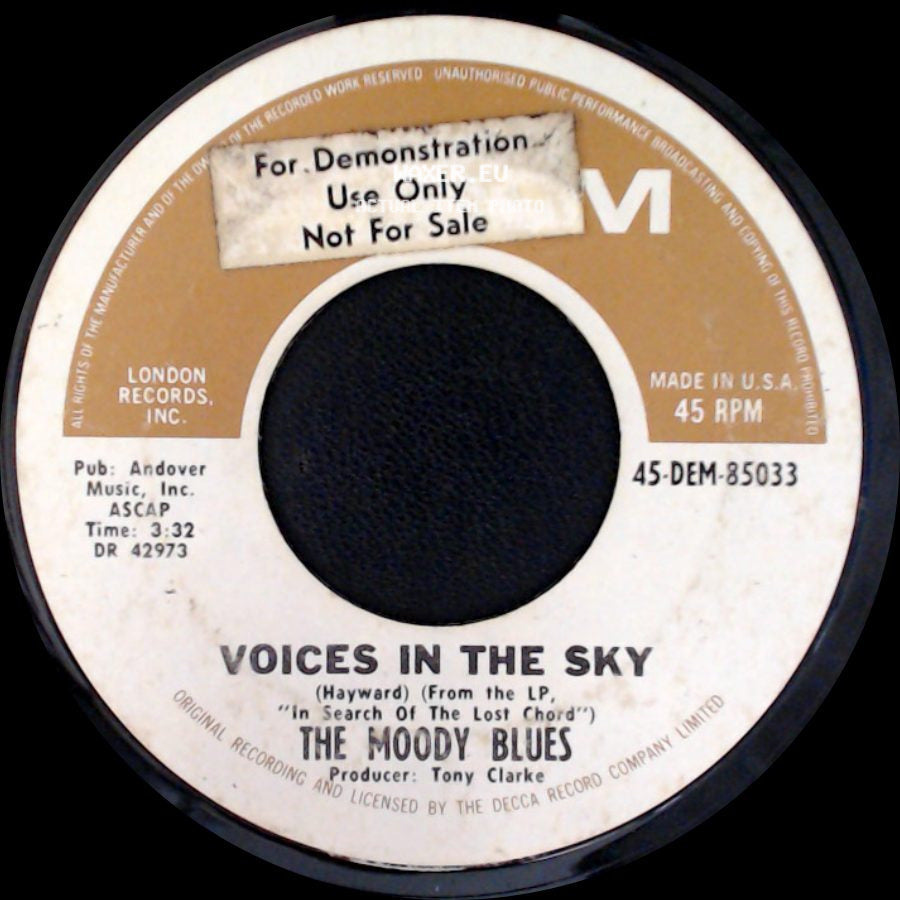 The Moody Blues - Ride My See-Saw / Voices In The Sky side B