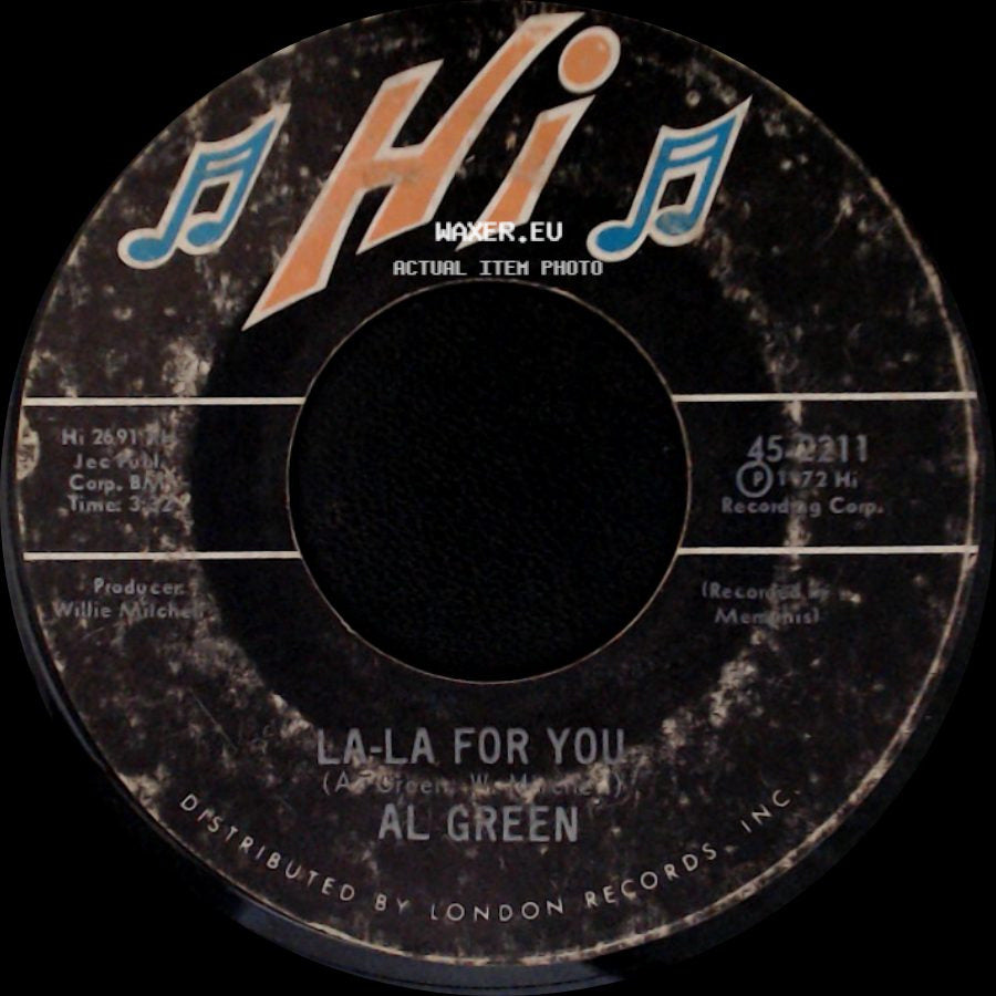 Al Green - Look What You Done For Me / La-La For You side B