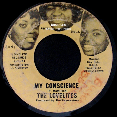 The Lovelites - My Conscience / Man In My Life side A