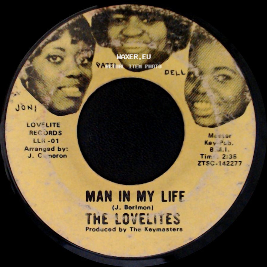 The Lovelites - My Conscience / Man In My Life side B