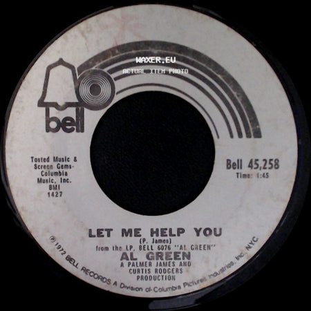 Al Green - Let Me Help You / Guilty side A