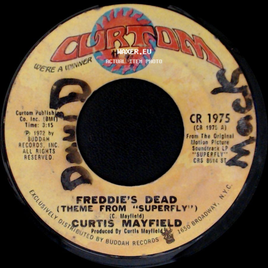 Curtis Mayfield - Underground / Freddie's Dead (Theme From "Superfly") side B