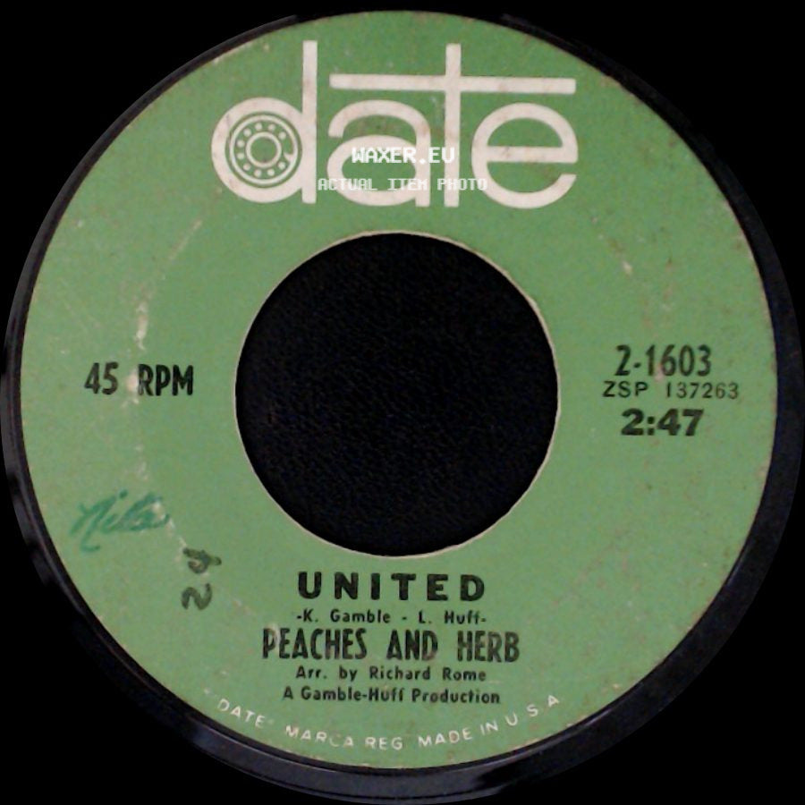 Peaches And Herb - Thank You / United side B