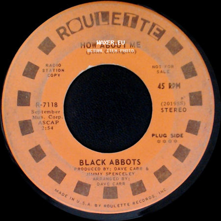 Black Abbots - How About Me / How About Me side B