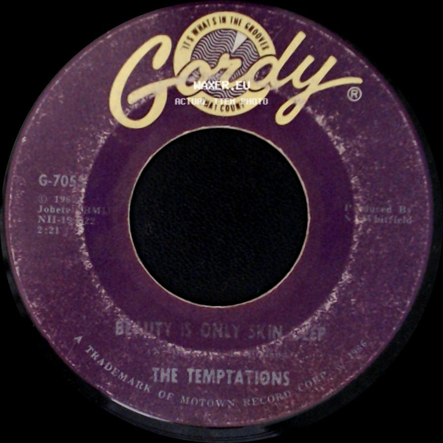 The Temptations - Beauty Is Only Skin Deep / You're Not An Ordinary Girl side A
