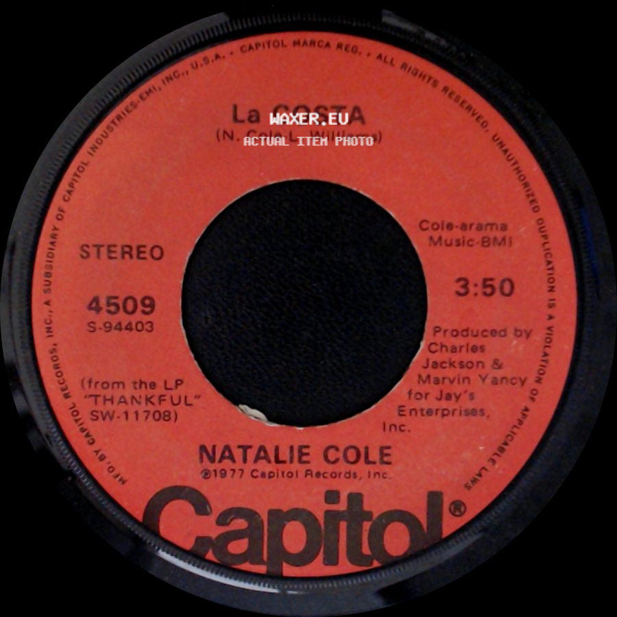 Natalie Cole - La Costa / Our Love side A