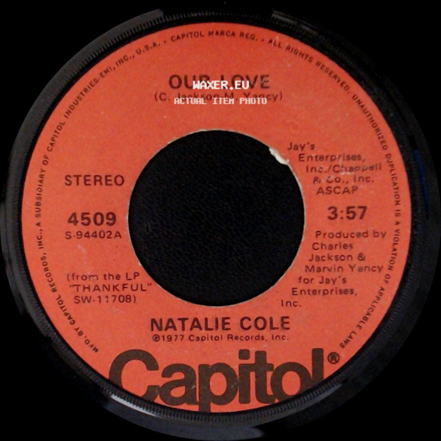 Natalie Cole - La Costa / Our Love side B