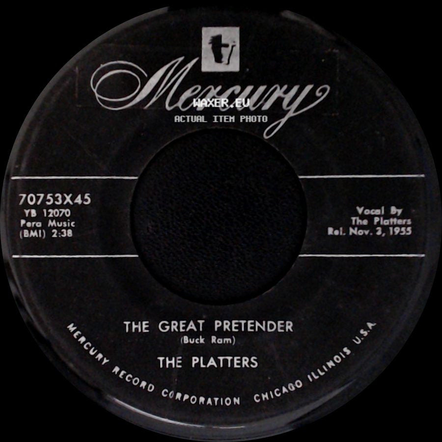 The Platters - The Great Pretender / I'm Just A Dancing Partner side A
