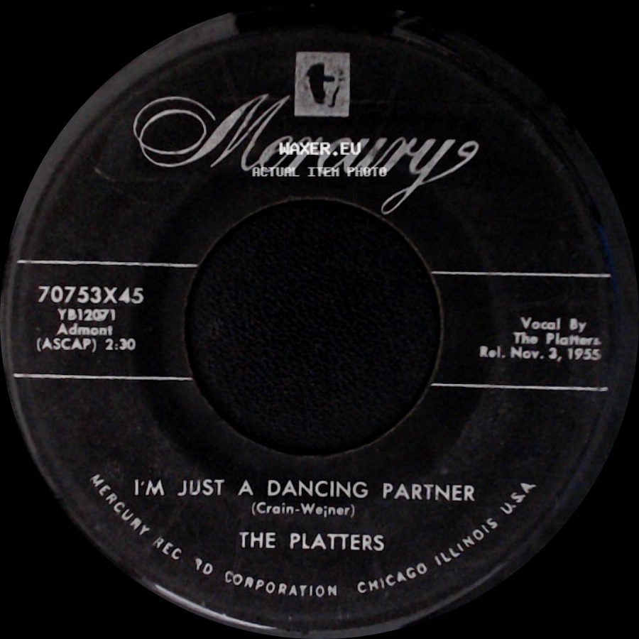 The Platters - The Great Pretender / I'm Just A Dancing Partner side B