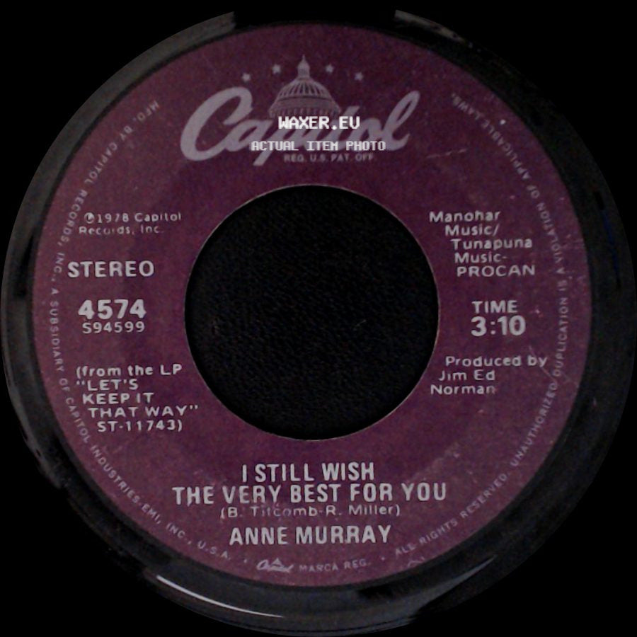 Anne Murray - I Still Wish The Very Best For You / You Needed Me side A