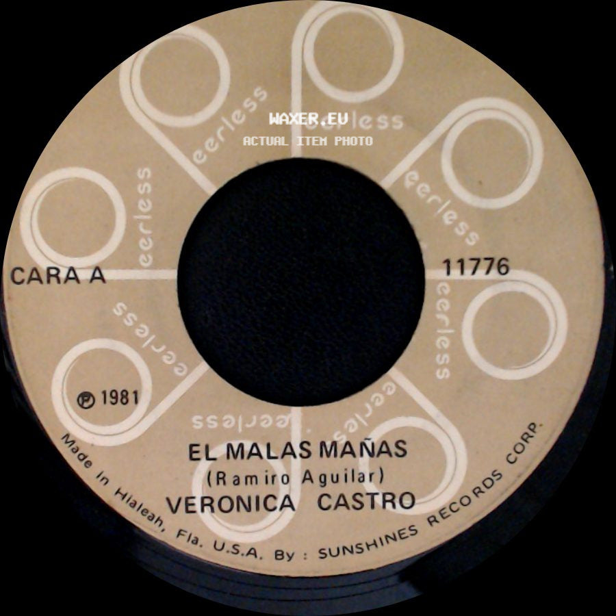 Veronica Castro - El Malas Mañas / Una Aventura side A