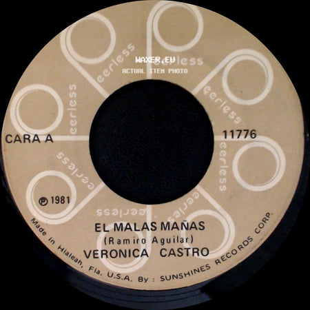 Veronica Castro - El Malas Mañas / Una Aventura side A