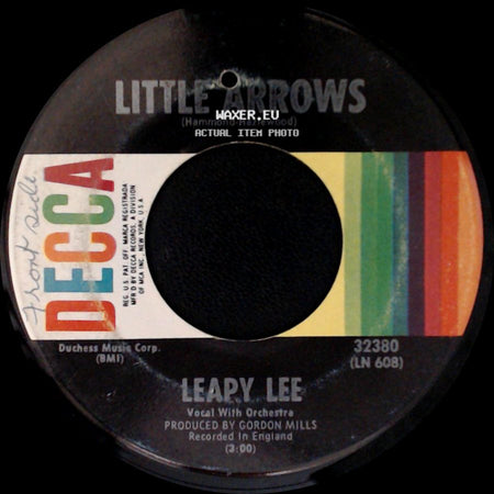 Leapy Lee / Little Arrows - Time Will Tell / Leapy Lee side B