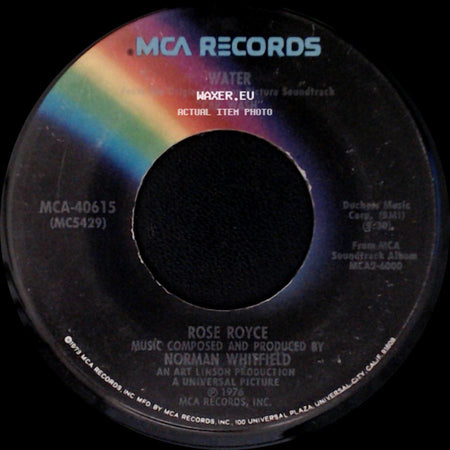 Rose Royce - Car Wash / Water side B