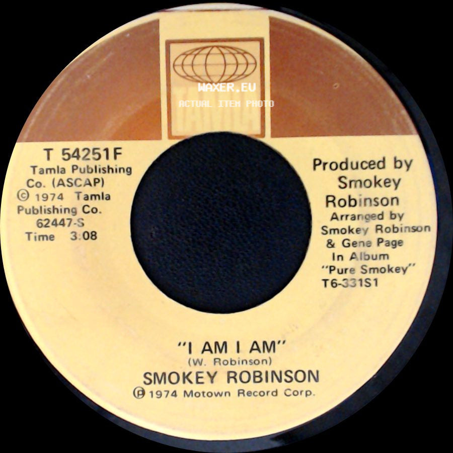 Smokey Robinson - I Am I Am / The Family Song side A
