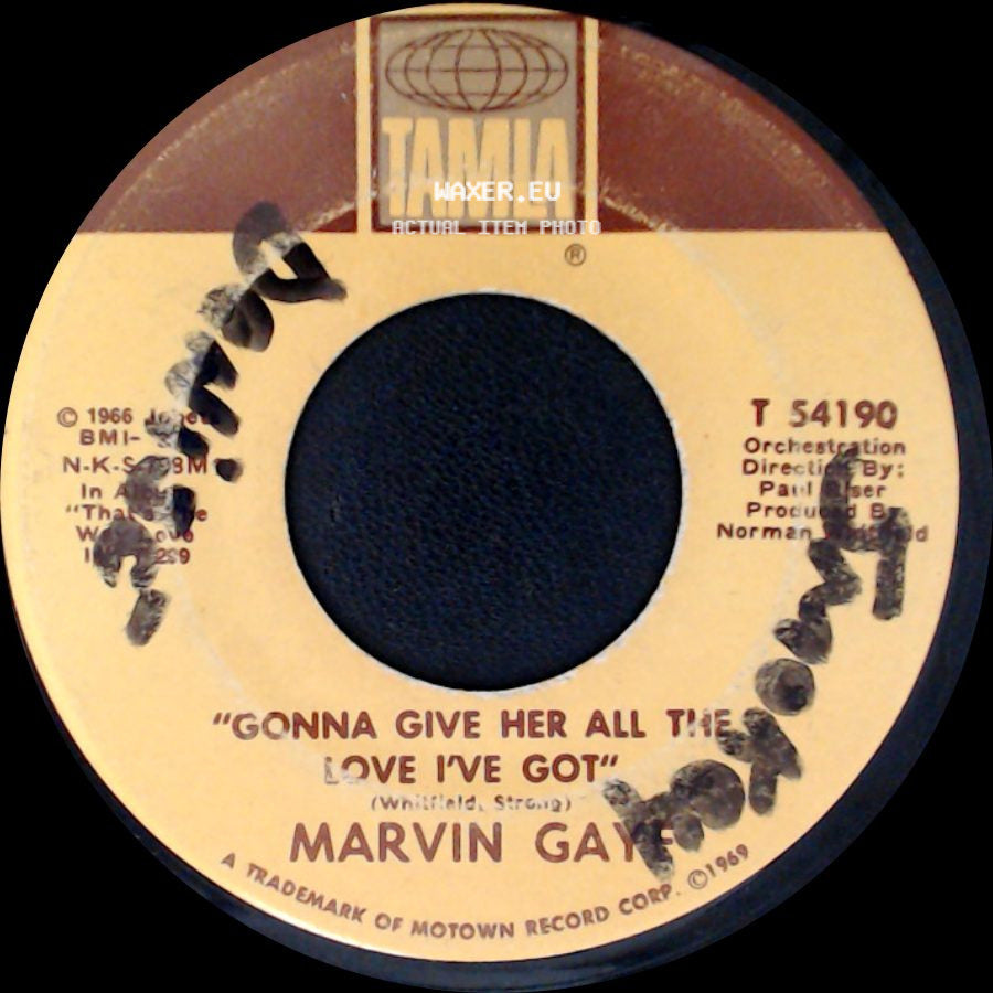Marvin Gaye - Gonna Give Her All The Love I've Got / How Can I Forget side A