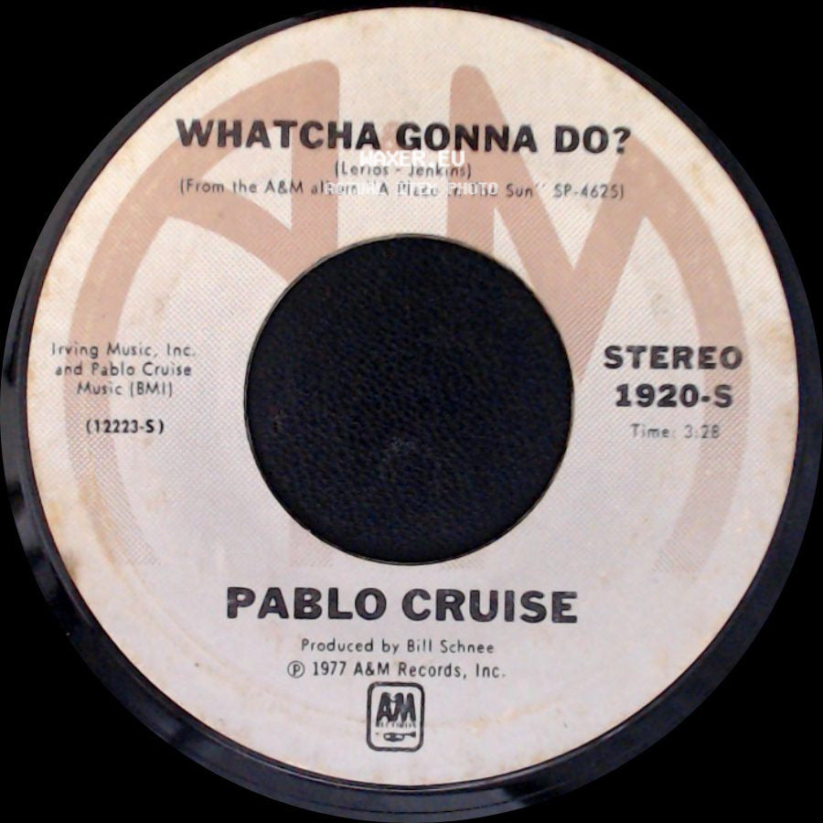 Pablo Cruise - Atlanta June / Whatcha Gonna Do? side B