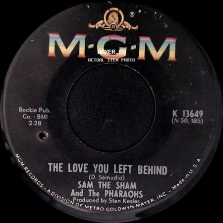 Sam The Sham And The Pharaohs - The Love You Left Behind / How Do You Catch A Girl side A