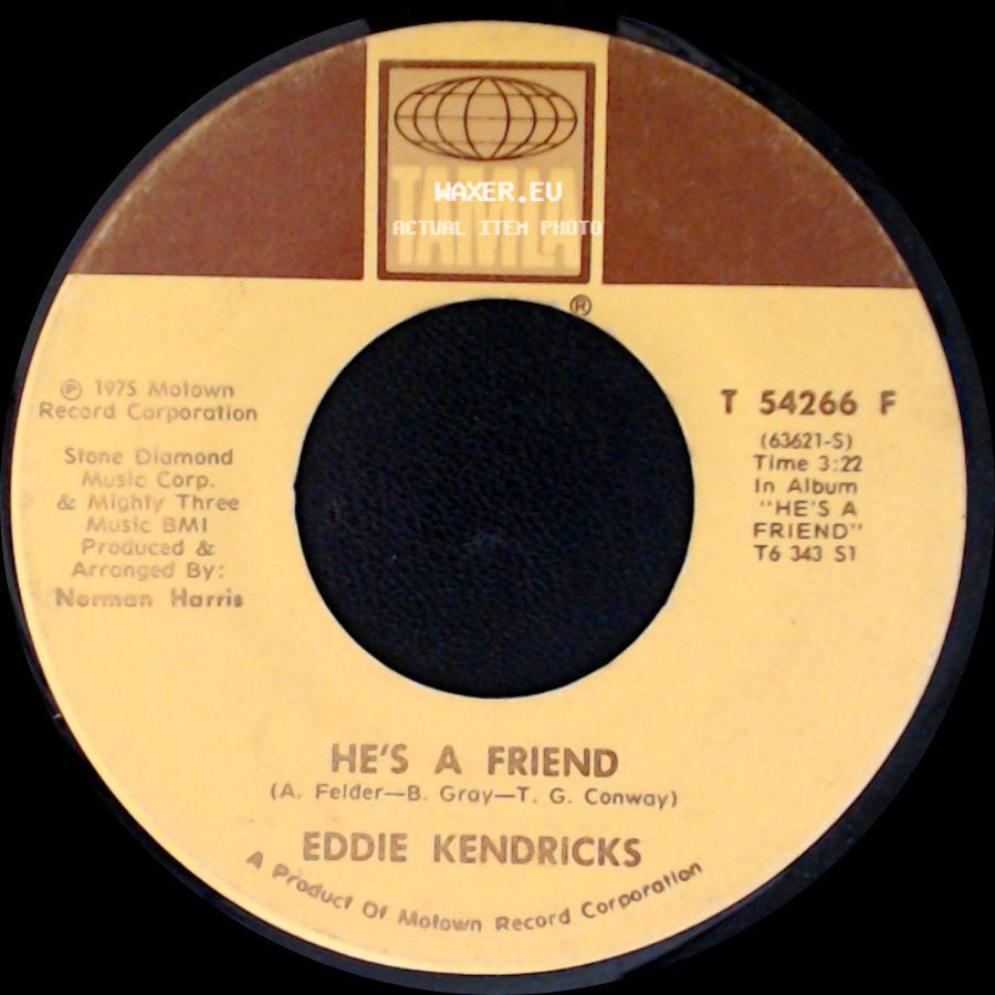 Eddie Kendricks - All Of My Love / He's A Friend side B