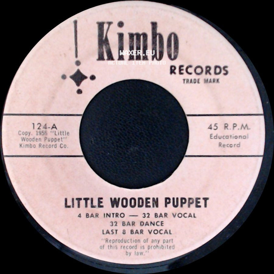 Unknown Artist - Little Wooden Puppet / Little Wooden Puppet side A