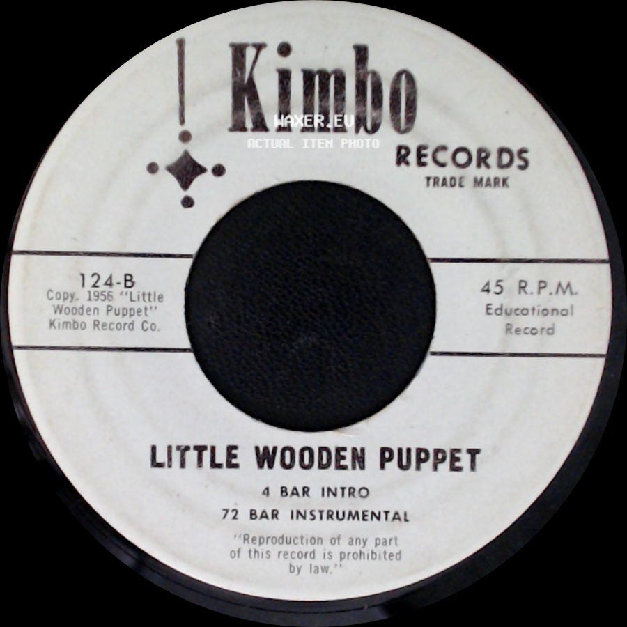 Unknown Artist - Little Wooden Puppet / Little Wooden Puppet side B