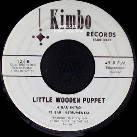 Unknown Artist - Little Wooden Puppet / Little Wooden Puppet side B