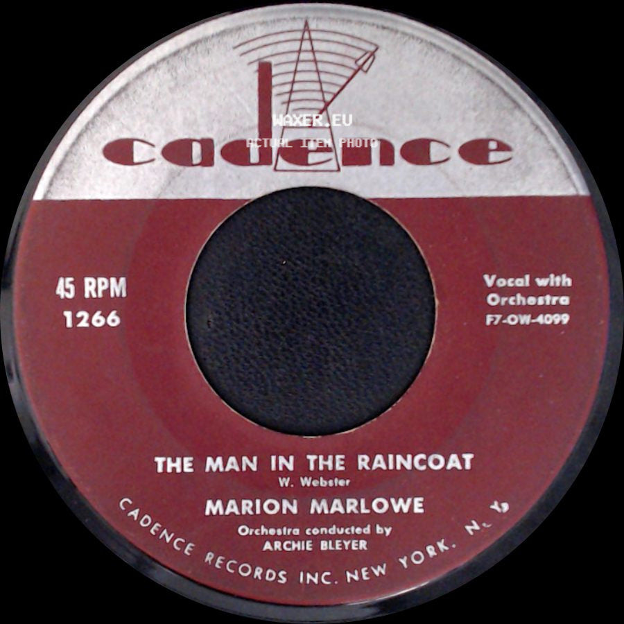 Marion Marlowe - The Man In The Raincoat / Heartbeat side A