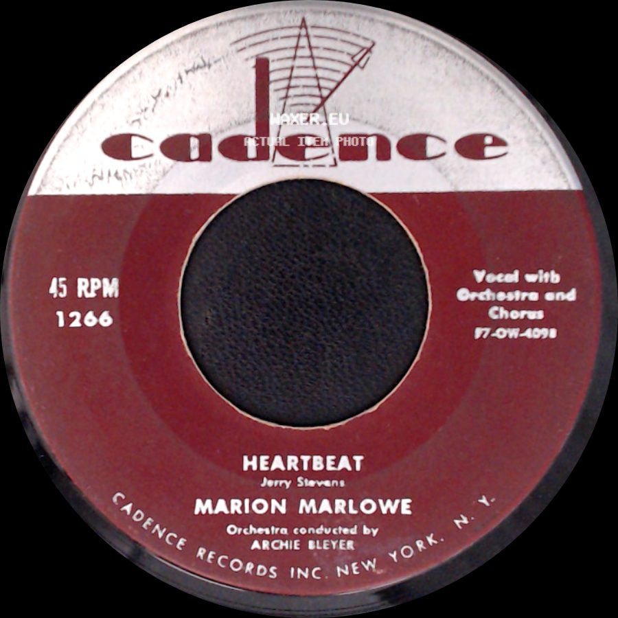 Marion Marlowe - The Man In The Raincoat / Heartbeat side B