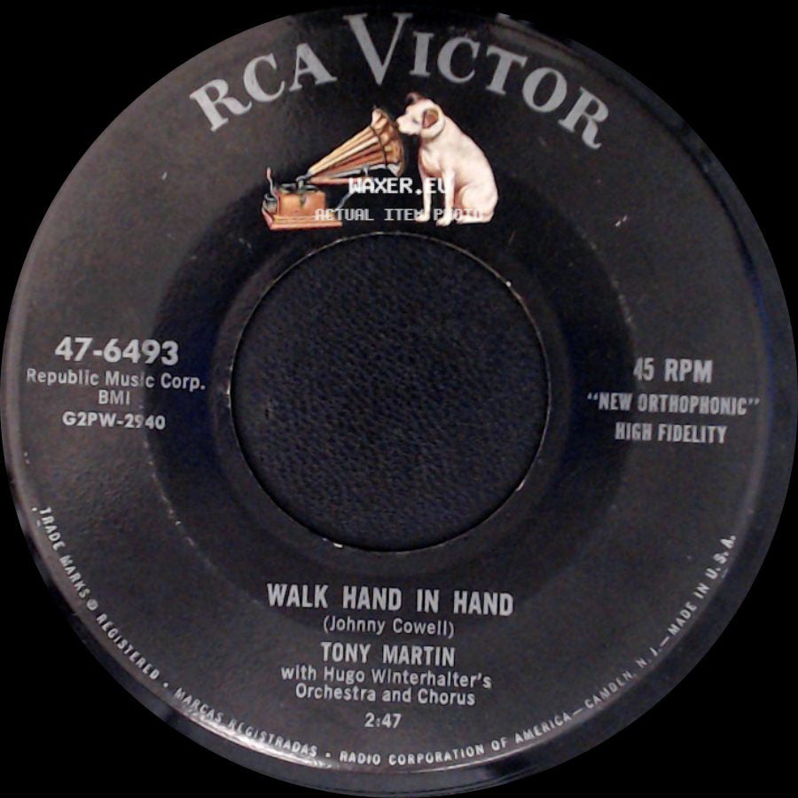 Tony Martin - Walk Hand In Hand / Flamenco Love side A