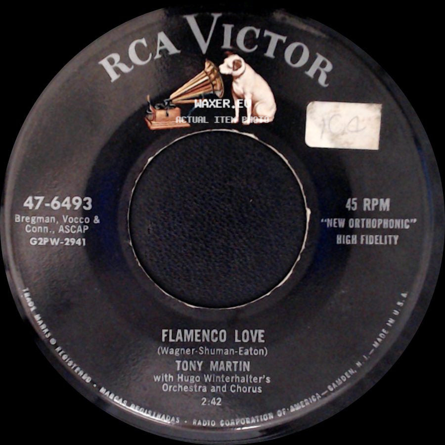 Tony Martin - Walk Hand In Hand / Flamenco Love side B