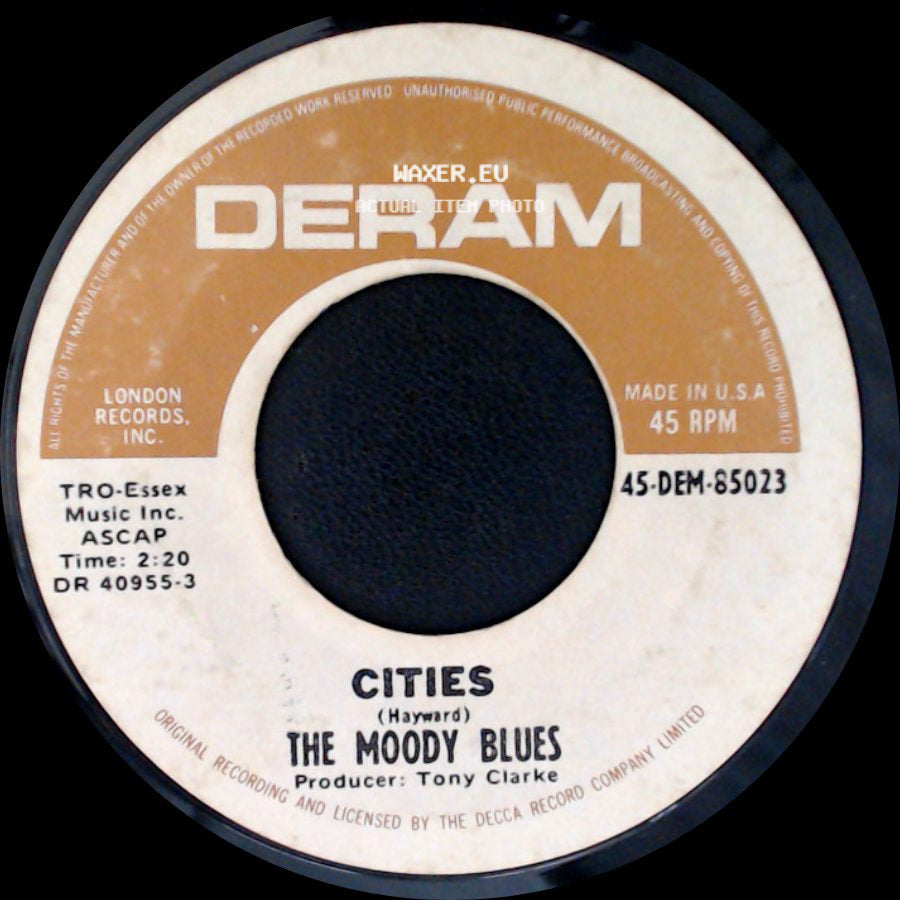 The Moody Blues - Cities / Nights In White Satin side A
