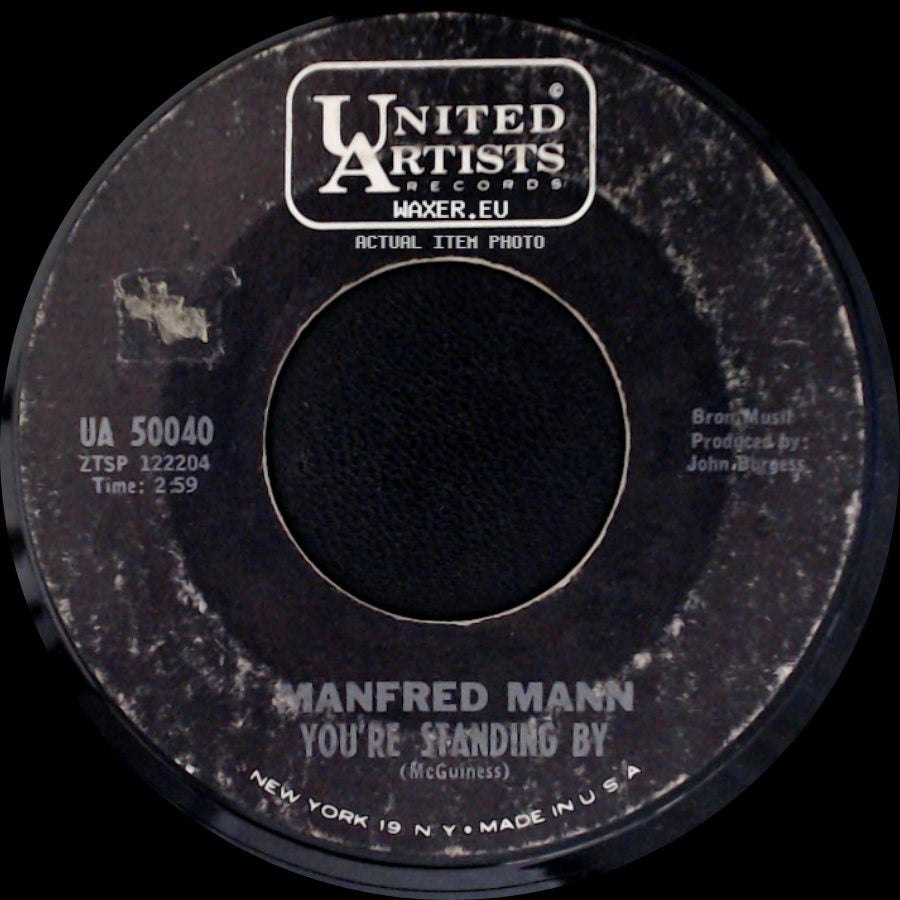 Manfred Mann - You're Standing By / Pretty Flamingo side A