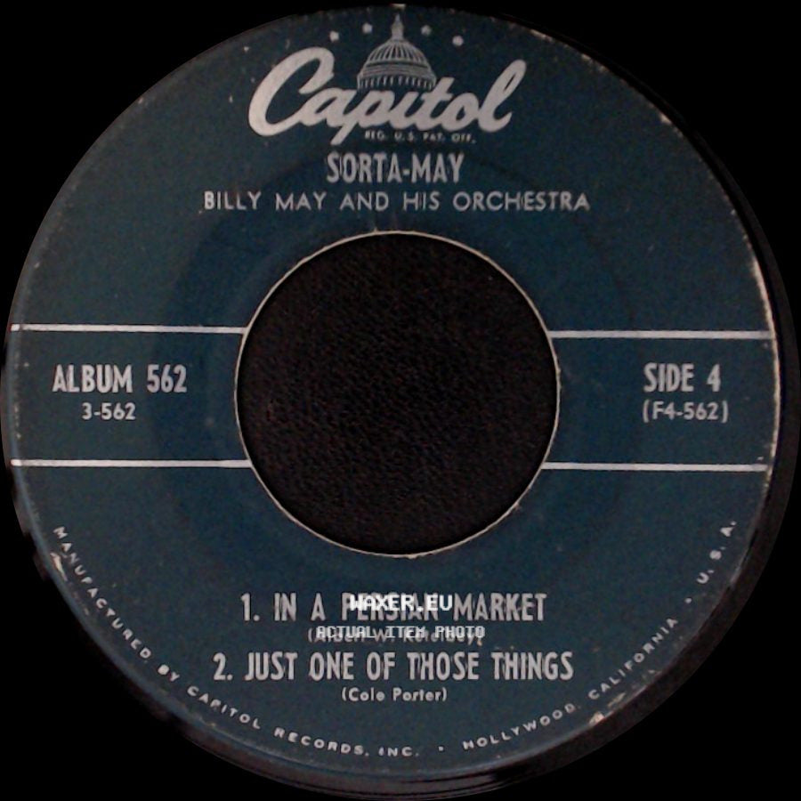 Billy May And His Orchestra - Sorta-May / Sorta-May side A