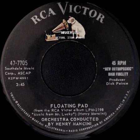 Orchestra Conducted By Henry Mancini / Henry Mancini - Floating Pad / Mr. Lucky side A
