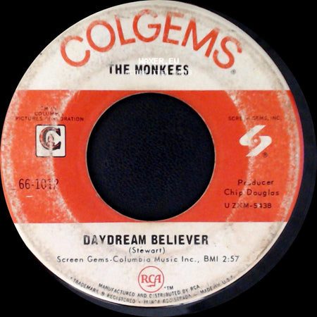 The Monkees - Daydream Believer / Goin' Down side A