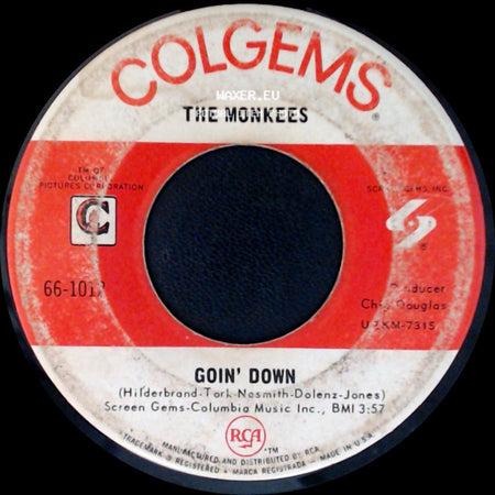 The Monkees - Daydream Believer / Goin' Down side B