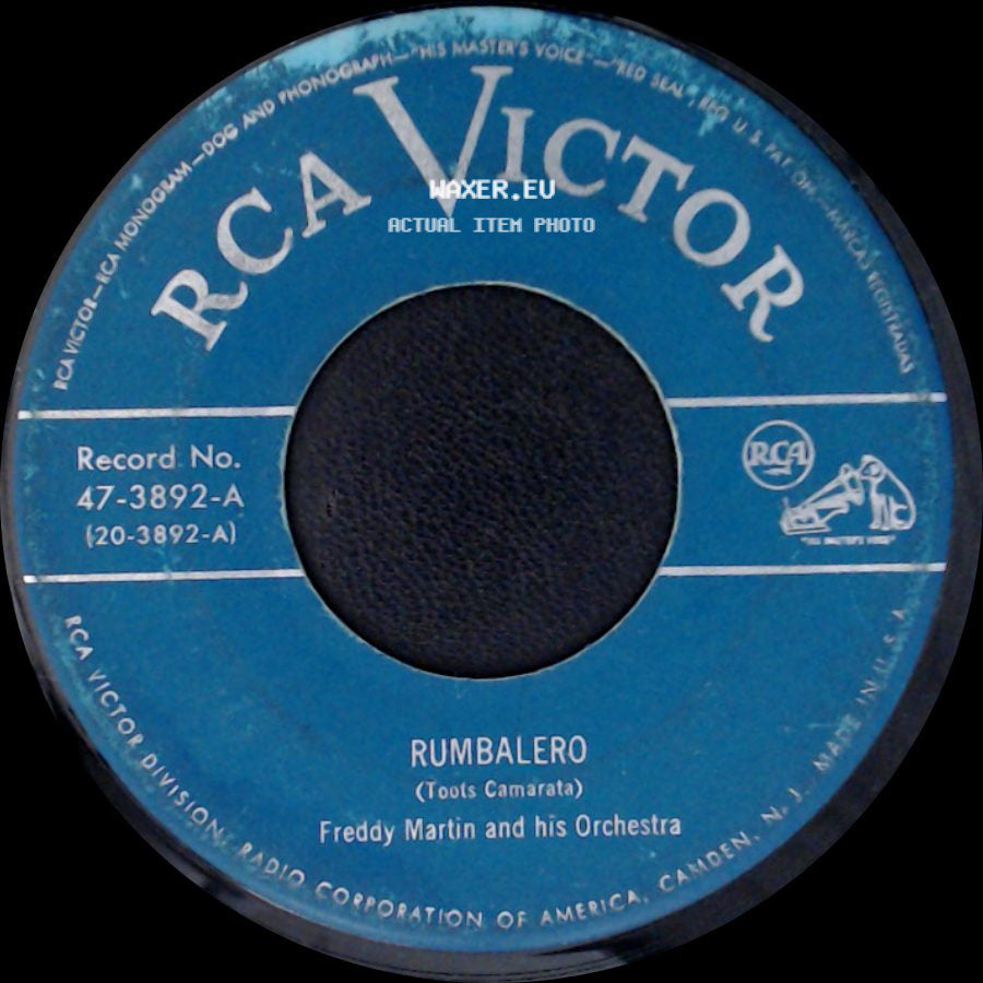 Freddy Martin And His Orchestra - Rumbalero / Did-Ee, Did-Ee Do Right By You side A