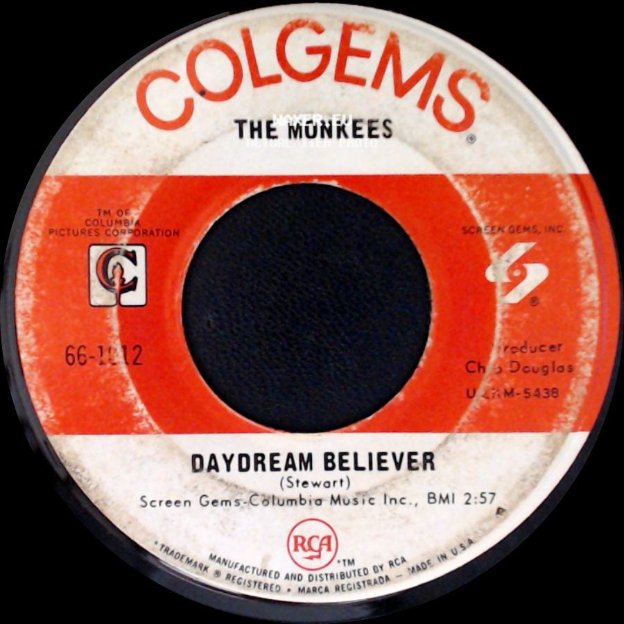 The Monkees - Goin' Down / Daydream Believer side B