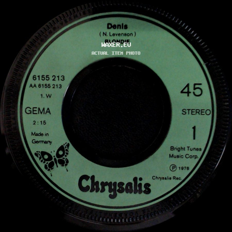 Blondie - Denis / Bermuda Triangle Blues (Flight 45) side A