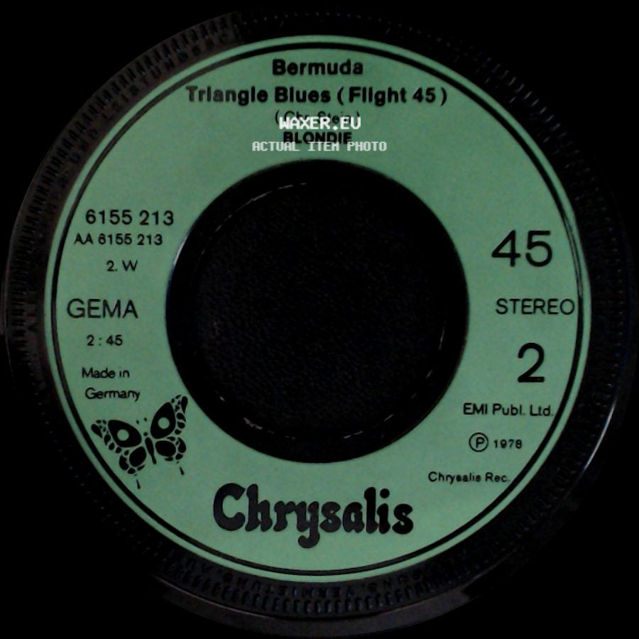 Blondie - Denis / Bermuda Triangle Blues (Flight 45) side B