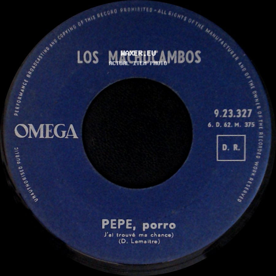 Los Machucambos - Pepe, Porro / Alegre Pescador side A